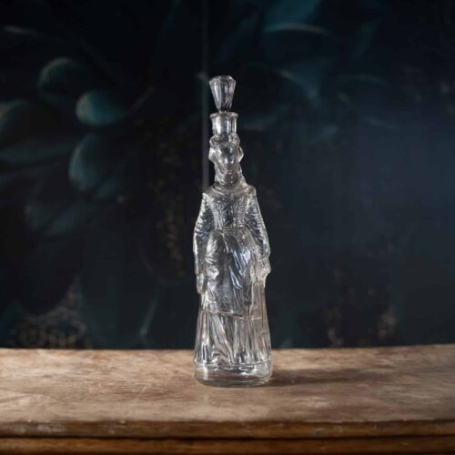 Carafe en verre signée Legras