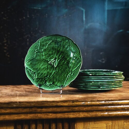 Assiette feuille de chou