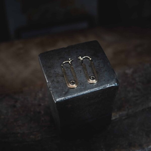 Boucles d'Oreilles Art Déco