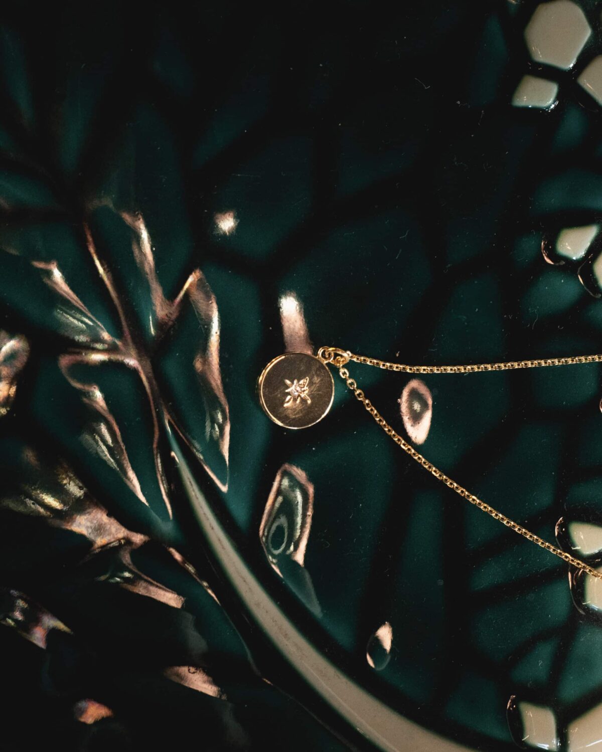 Collier Céleste - Plaqué or