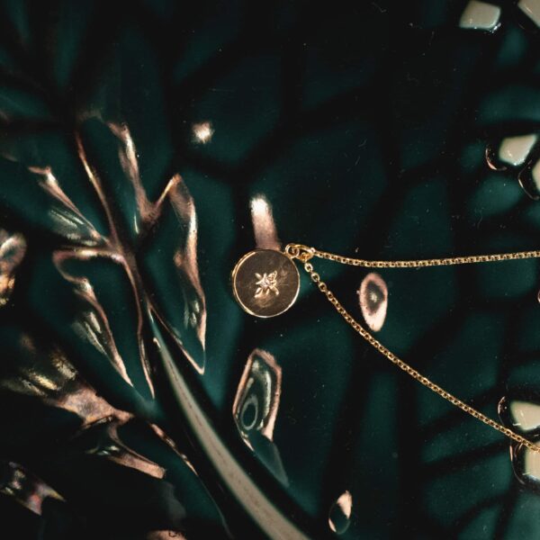 Collier Céleste - Plaqué or