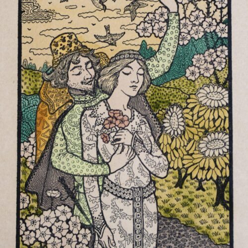 Harmonie médiévale - Paul Berthon (1872-1909)