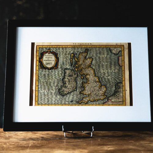 Carte Géographique XVIIIe – Îles Britanniques