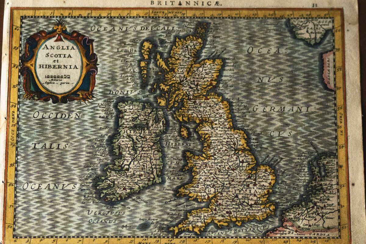 Carte Géographique XVIIIe – Îles Britanniques – Image 2