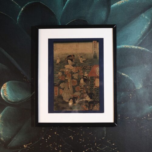 Estampe Japonaise XIXe Siècle - Utagawa Yoshiiku (1833–1904)