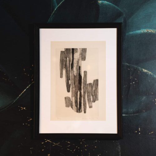 Composition abstraite - James Guitet (1925-2010)