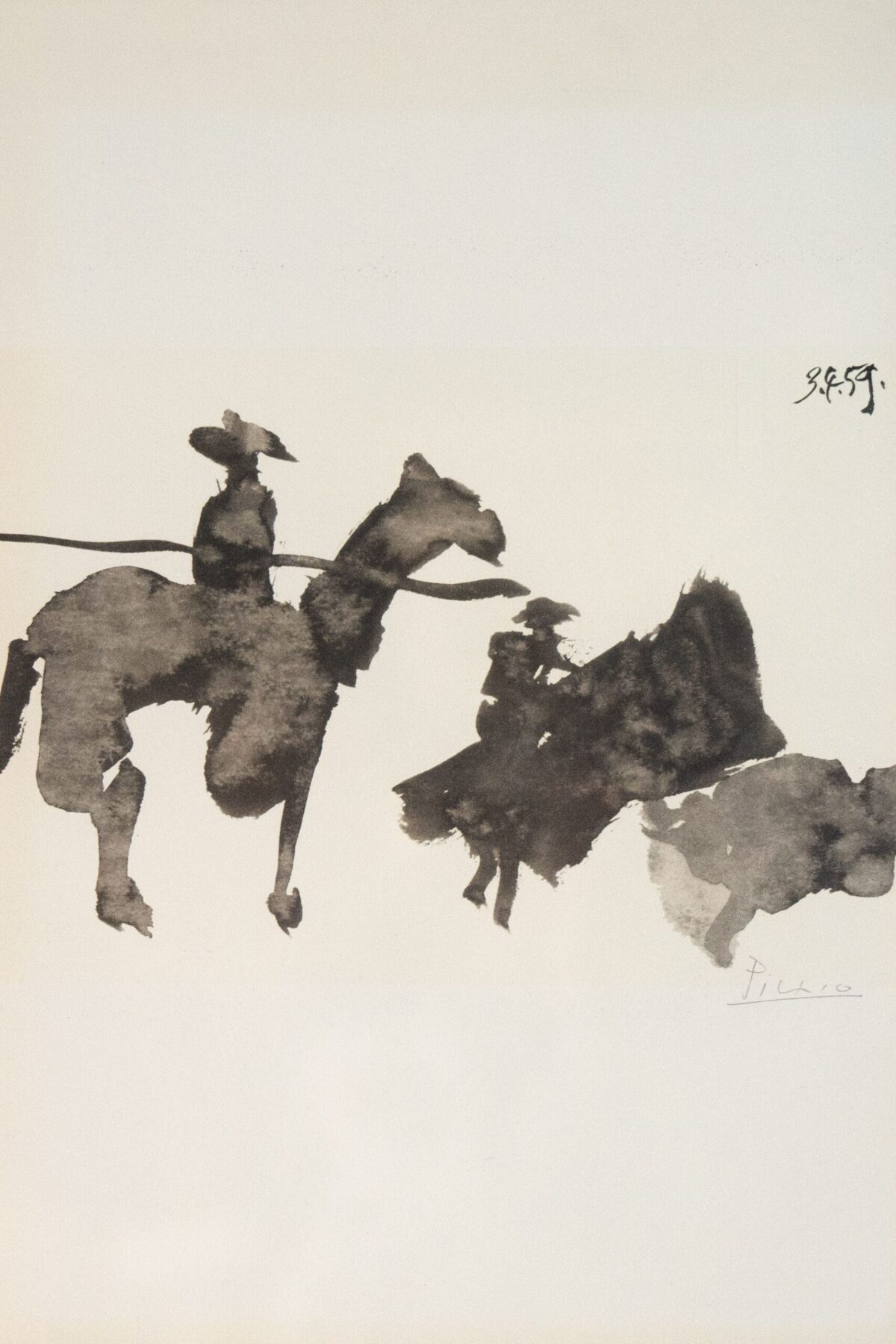 Pablo Picasso (1881-1973) – Scène de Tauromachie – Image 2