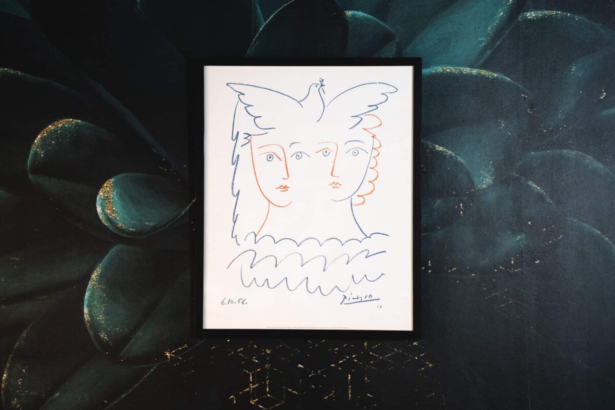 Pablo Picasso (1881-1973) – Deux femmes à la colombe