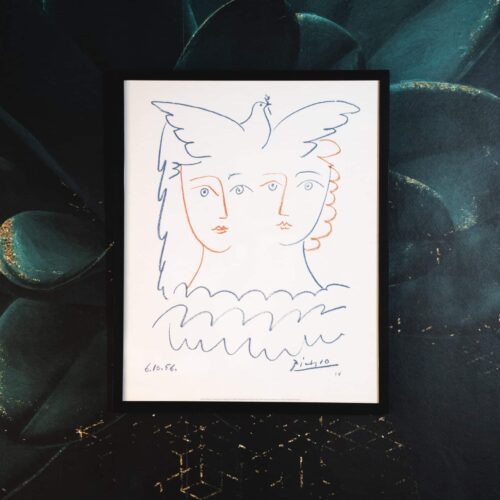 Pablo Picasso (1881-1973) – Deux femmes à la colombe