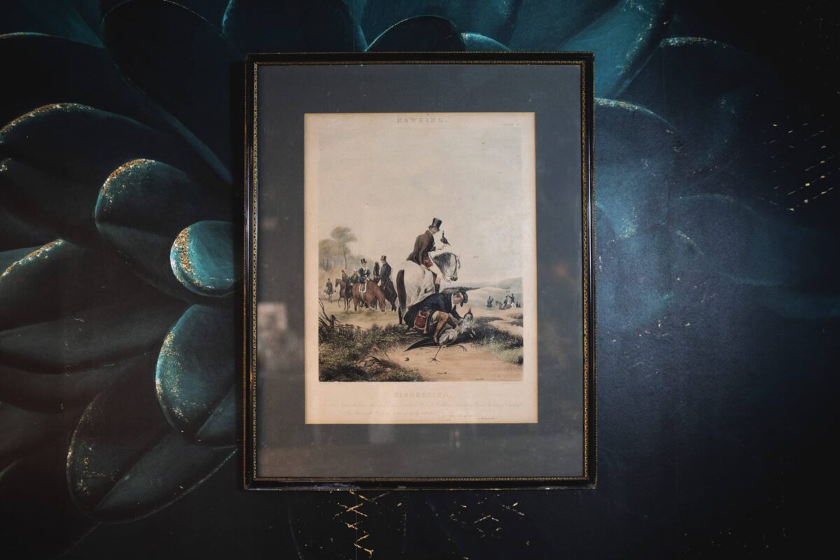 Trois gravures anglaises du XIXe Siècle – Scènes de chasse