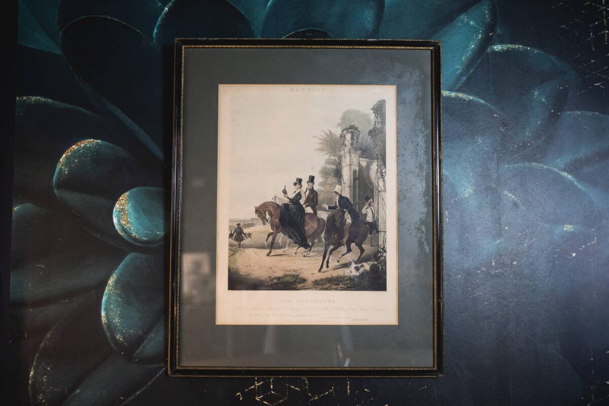 Trois gravures anglaises du XIXe Siècle – Scènes de chasse – Image 3