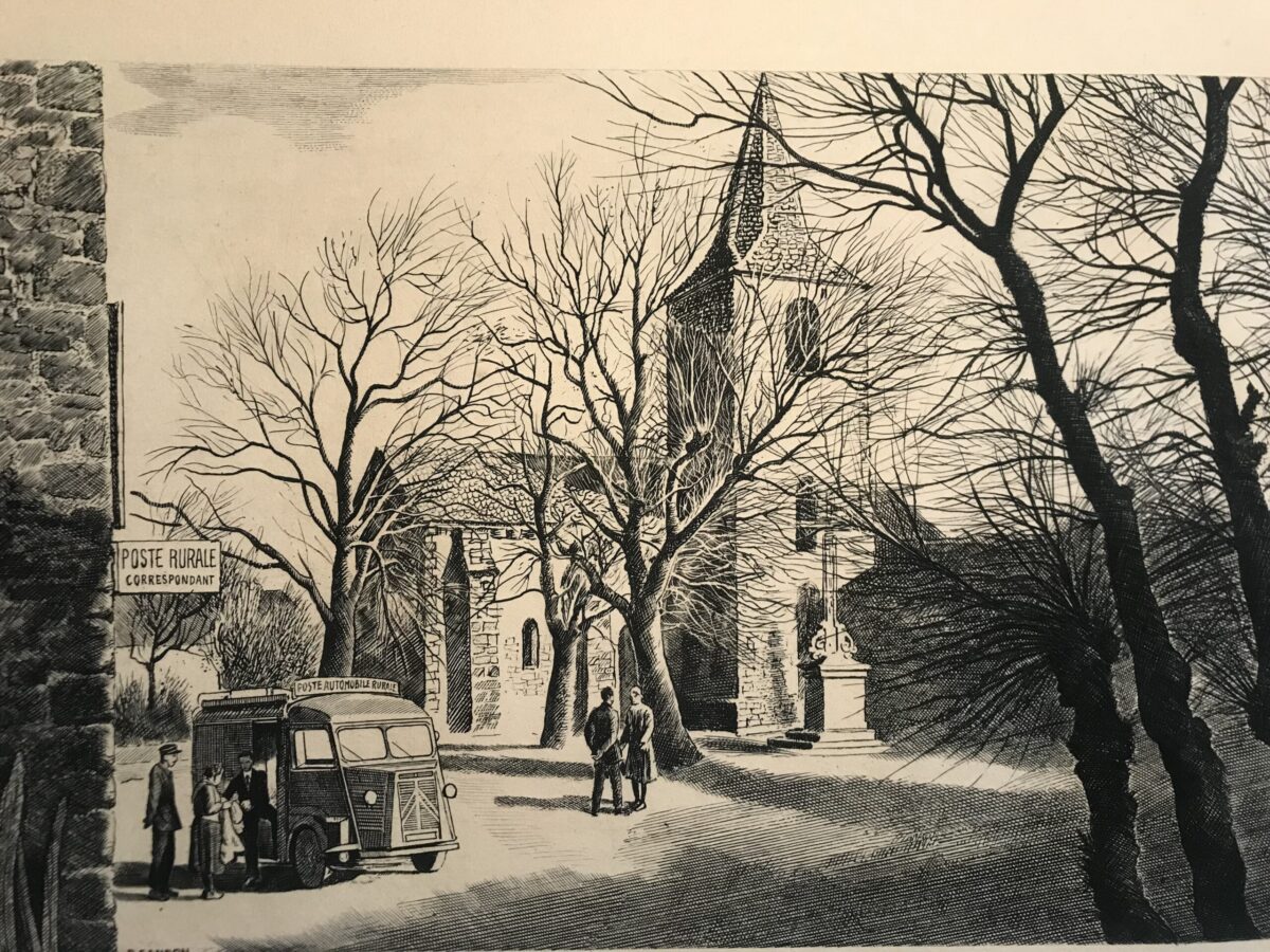 Scène de Poste Rurale des Années 1930 – Image 2