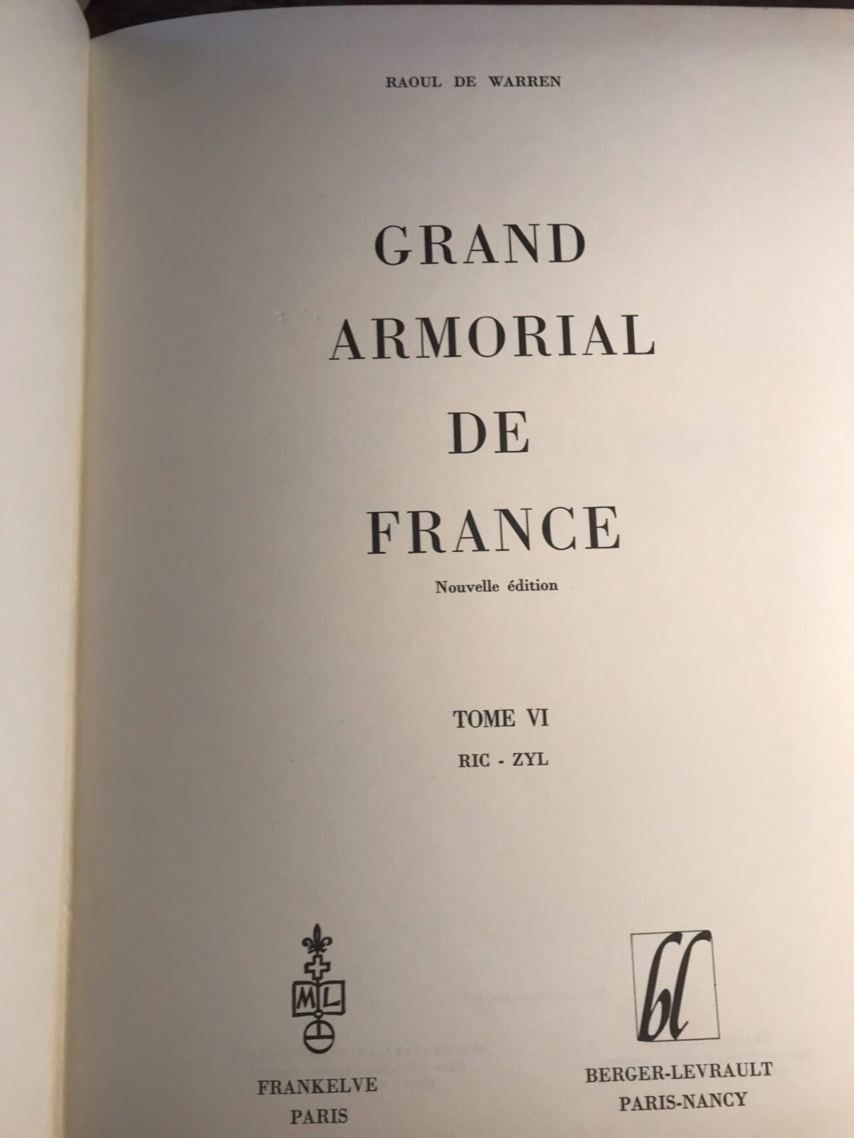 Grand Armorial de France – Image 3