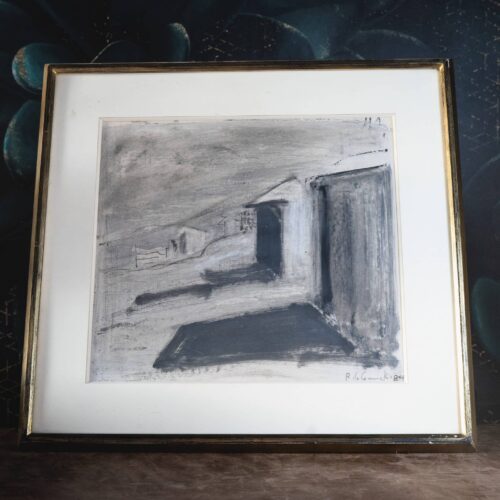 Roger de Coninck (1921-2003) – Cabines à Ostende, 1984