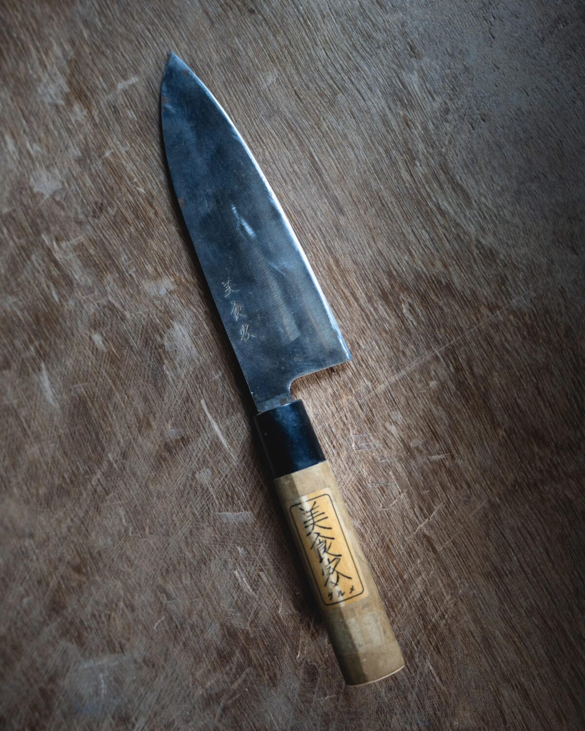 Couteau Deba Japonais Vintage