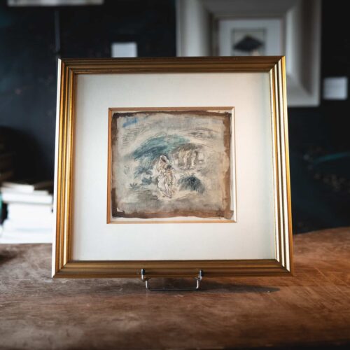 Jules Pascin (1885–1930) – Personnages dans un paysage exotique