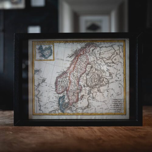 Carte ancienne – Scandinavie par John Harrison (circa 1815)