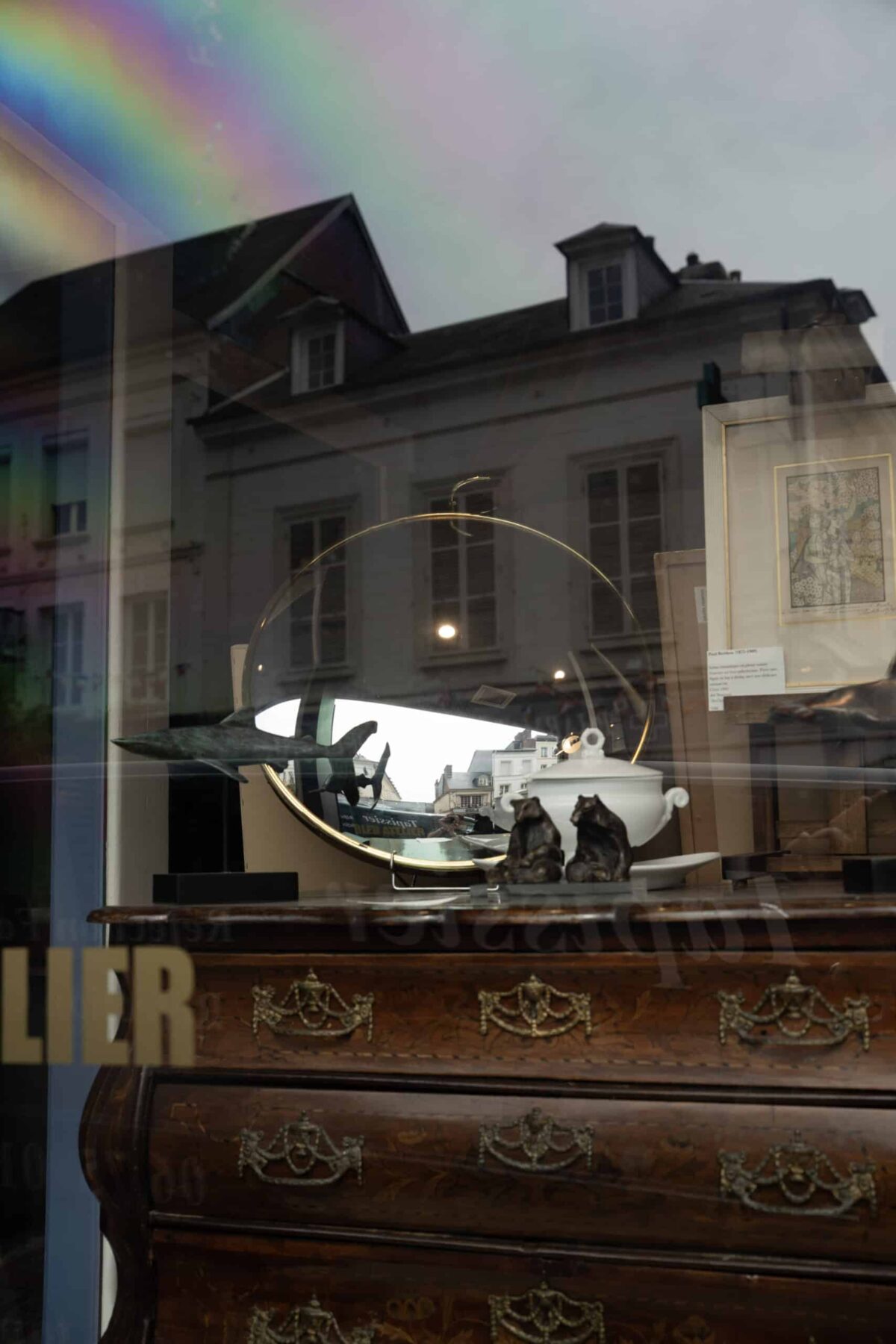 Miroir convexe Fornasetti – Milan, années 2000 – Image 2