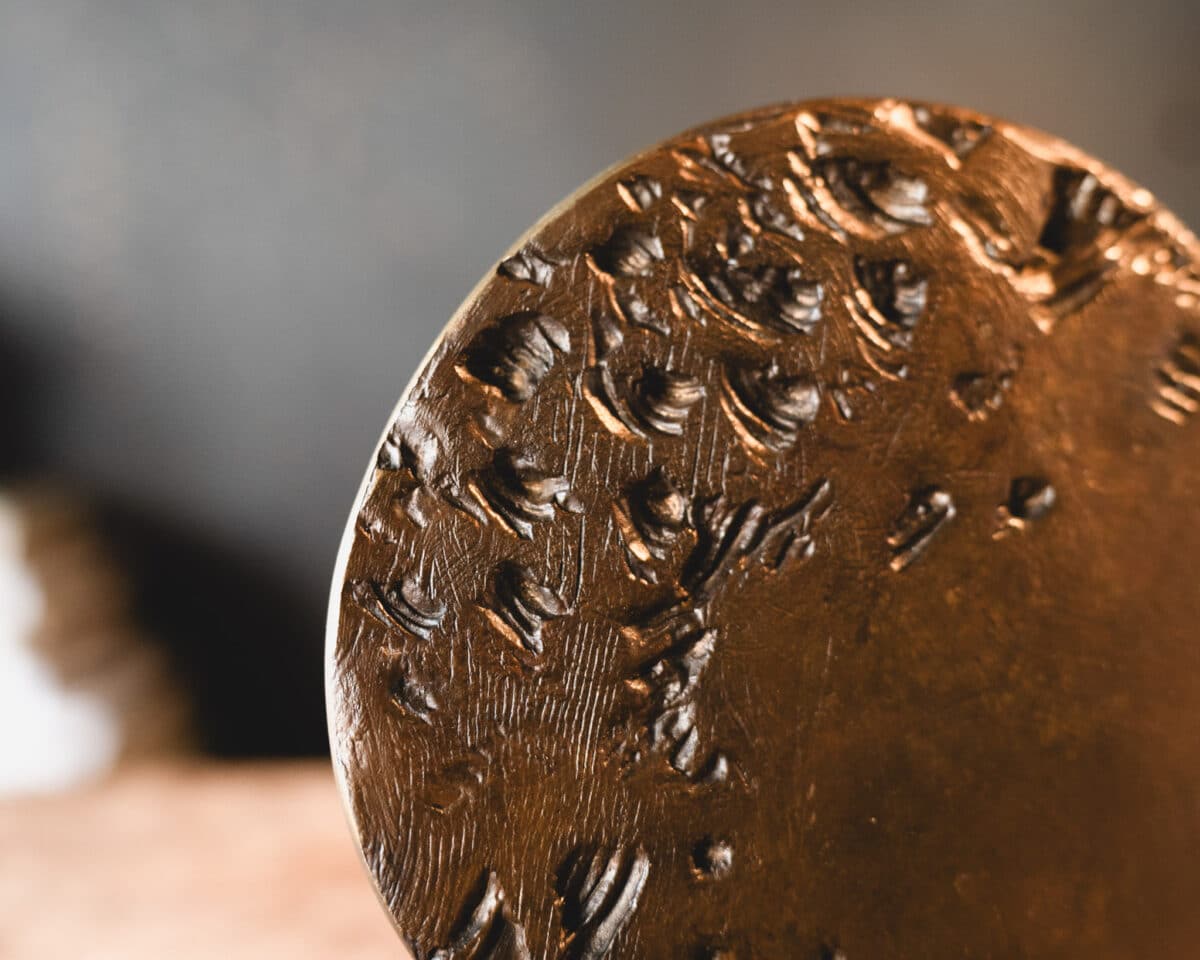 Médaille-sculpture en bronze – Monnaie de Paris – Image 2