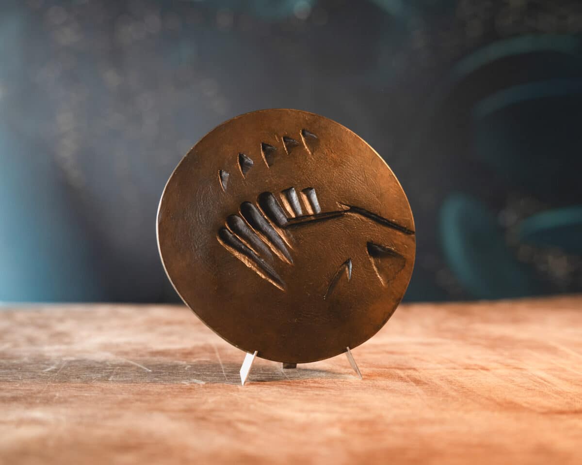 Médaille-sculpture en bronze – Monnaie de Paris – Image 3