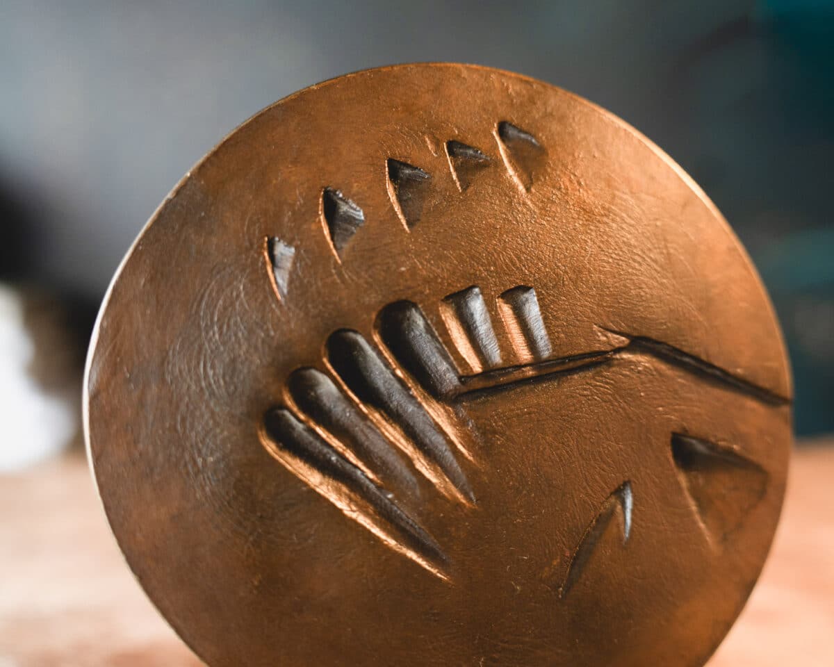 Médaille-sculpture en bronze – Monnaie de Paris – Image 4