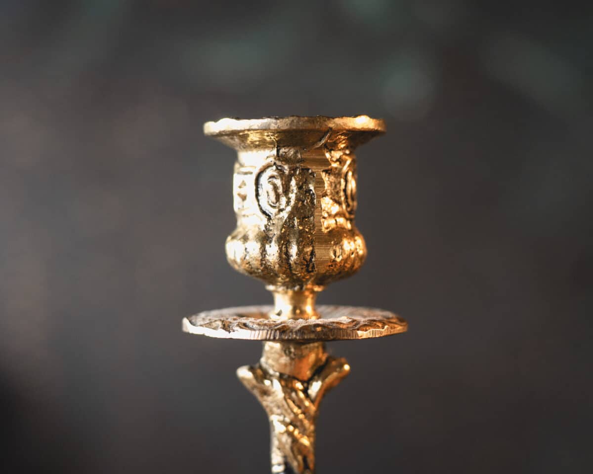 Paire de candélabres de style Rococo – Image 4