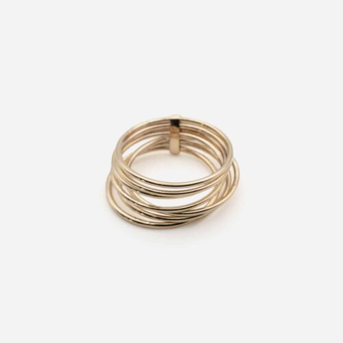 Bague June - Plaqué or
