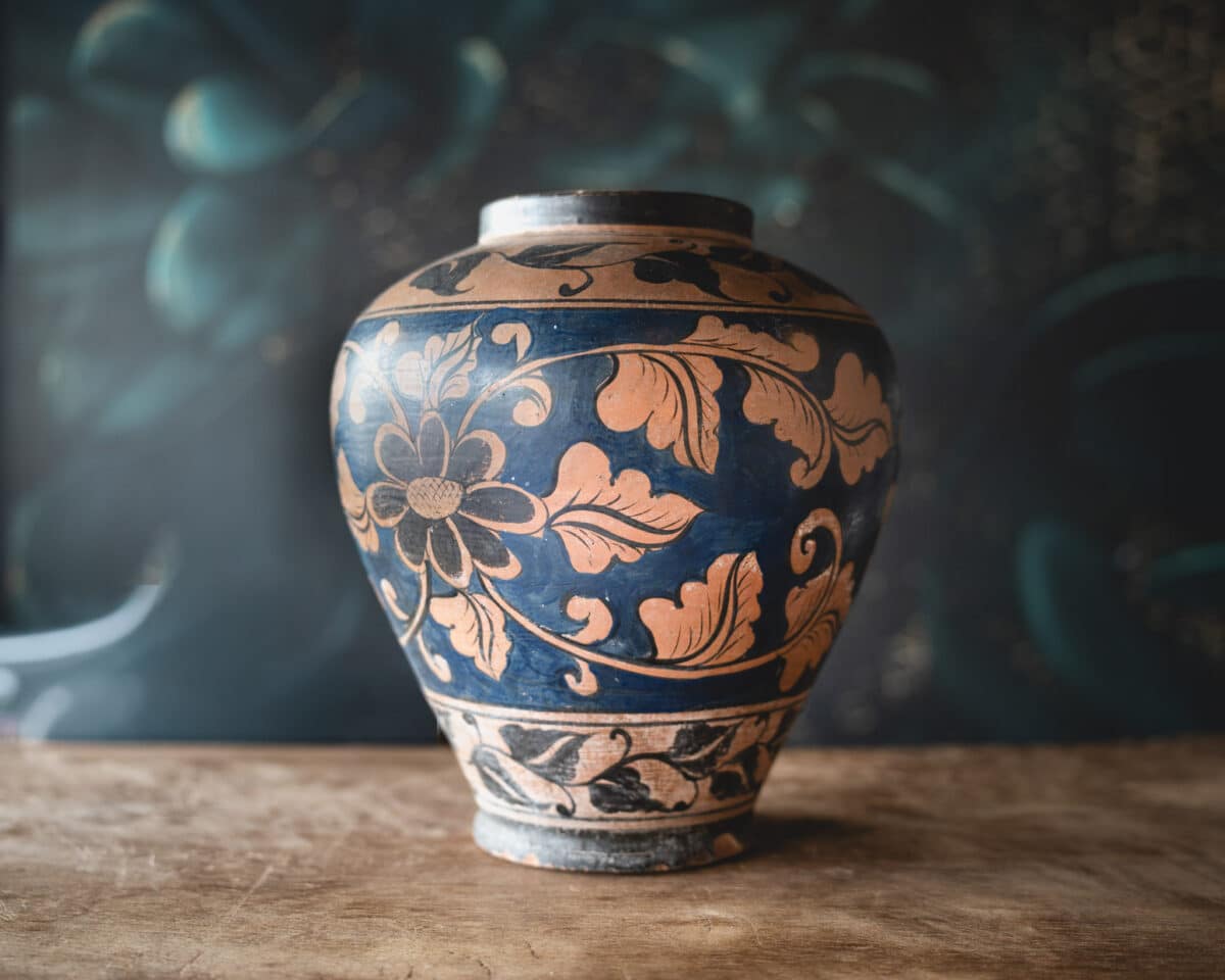 Vase de feu – Terre cuite peinte, circa 1920/30
