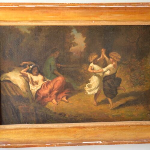 Alexandre - Marie Longuet (1805–1851) - Scène bohème et poétique