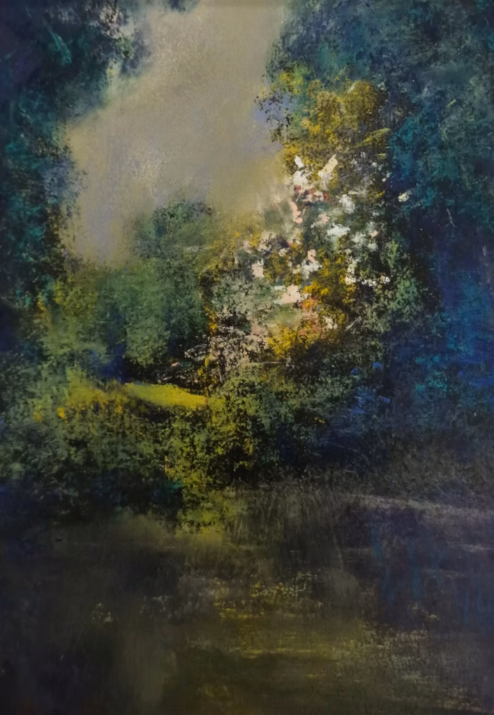 Ceux que l'on aime / Nathalie Gioria, le paysage au pastel entre mémoire et lumière
