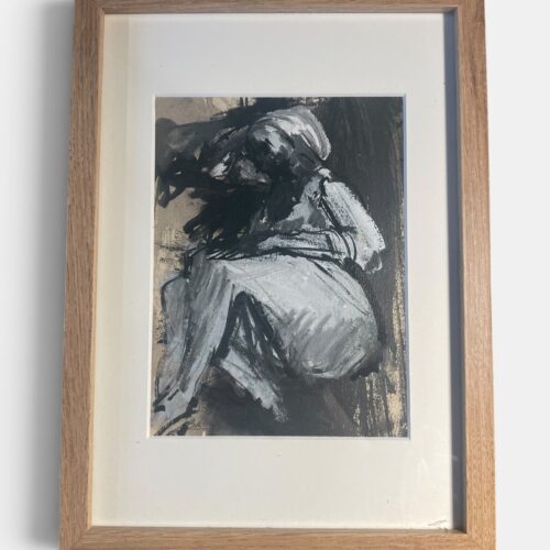 Femme allongée 